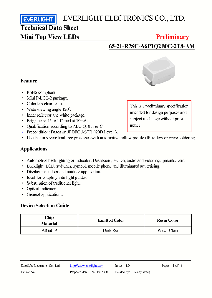 65-21-R7SC-A6P1Q2B0C-2T8-AM_6747704.PDF Datasheet