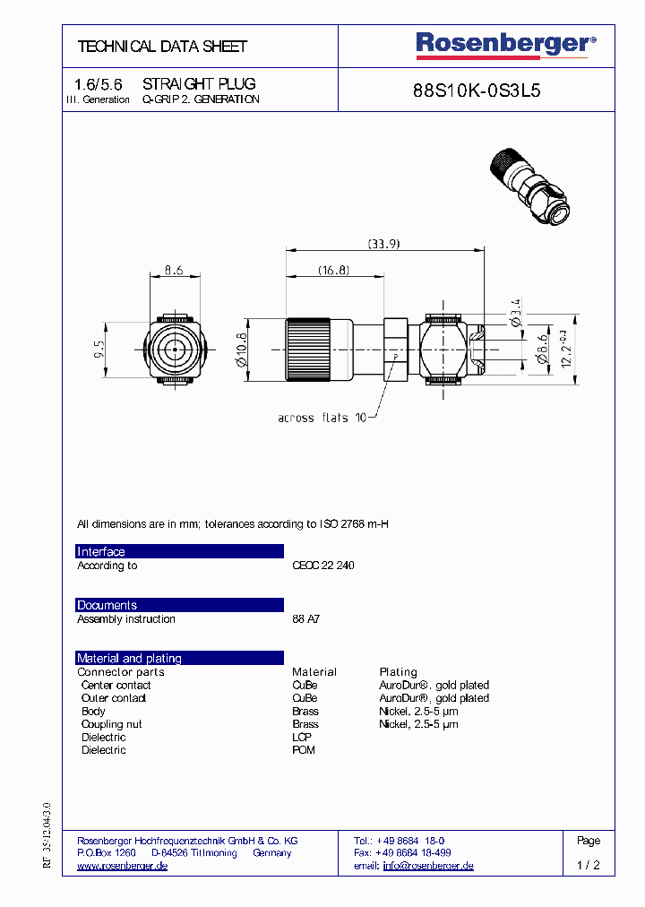 88S10K-0S3L5_6754052.PDF Datasheet