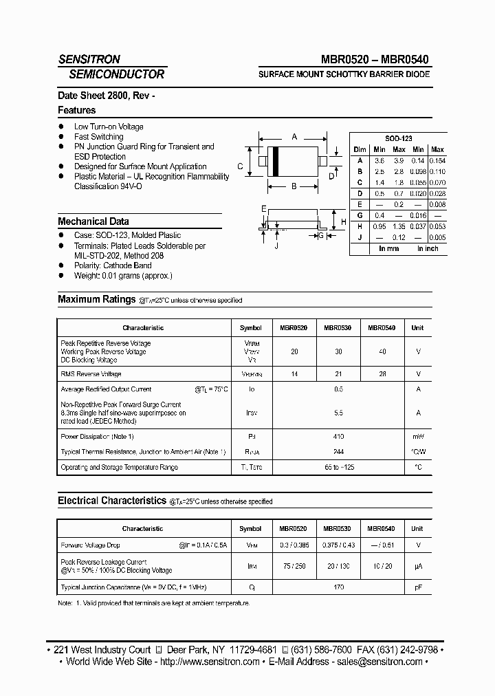 MBR0540-T1_6770064.PDF Datasheet