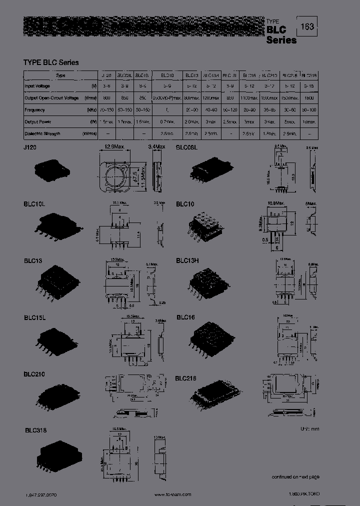 BLC216_6790012.PDF Datasheet