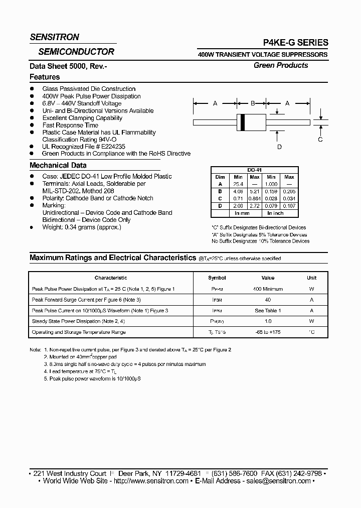 P4KE75A-G_6799936.PDF Datasheet