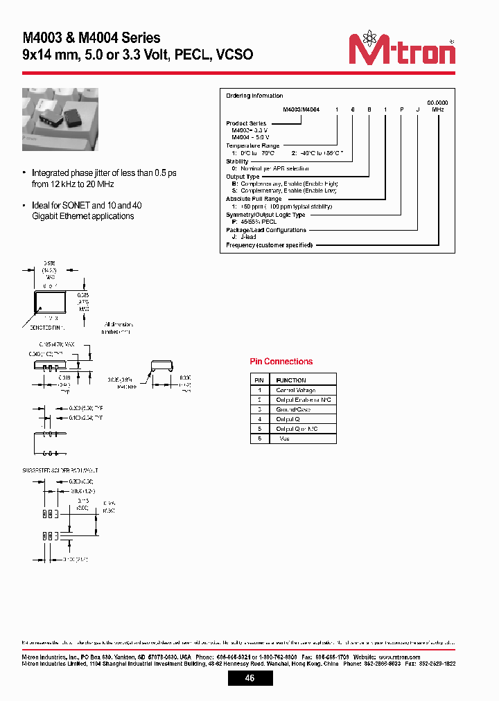 M4004-R10B1PJFREQ_6802730.PDF Datasheet