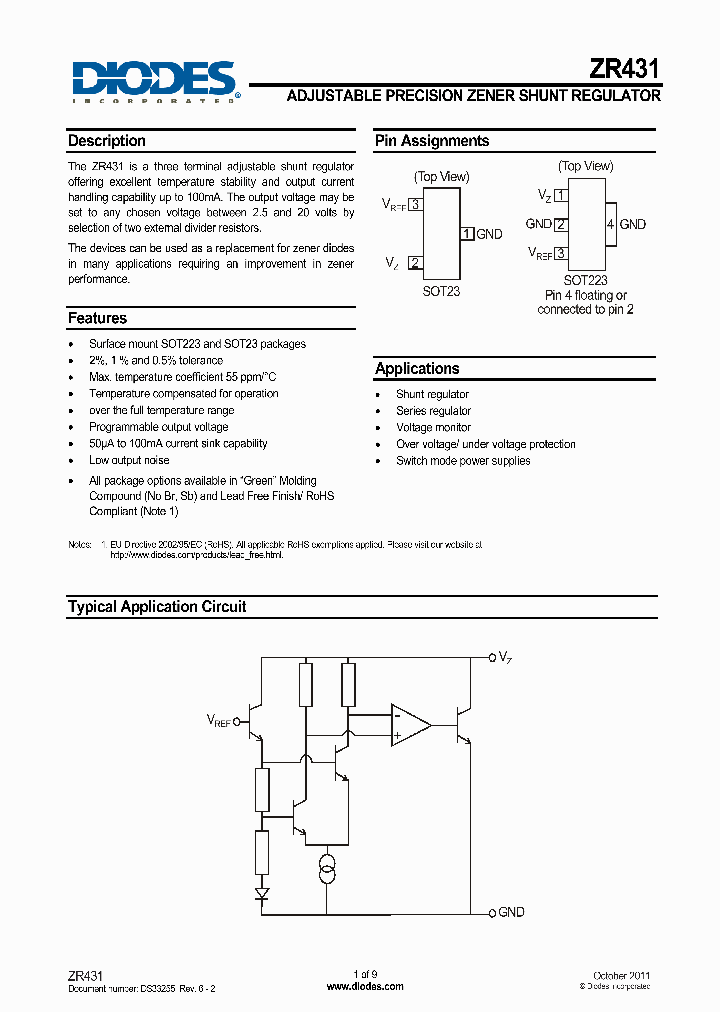 ZR431FTA_6945875.PDF Datasheet