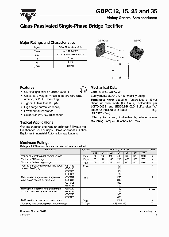 GBPC35005_6802487.PDF Datasheet