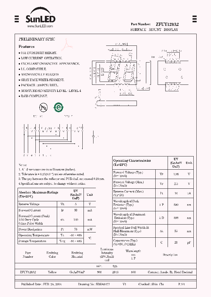 ZFUY129A2_6949329.PDF Datasheet