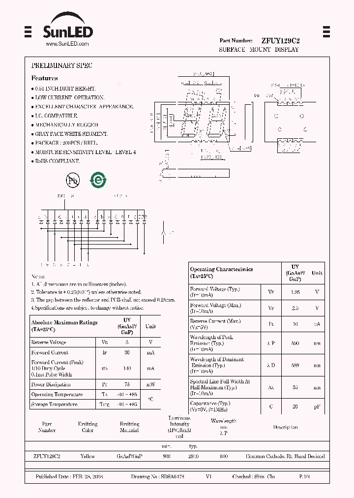 ZFUY129C2_6949331.PDF Datasheet