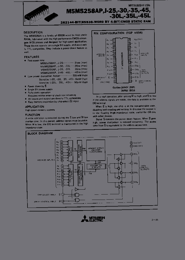 M5M5258AJ-45_6831993.PDF Datasheet