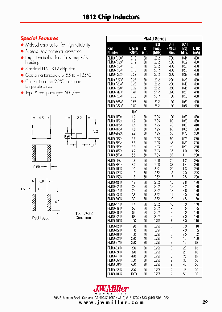 BOURNSINC-PM40-390K_6837048.PDF Datasheet