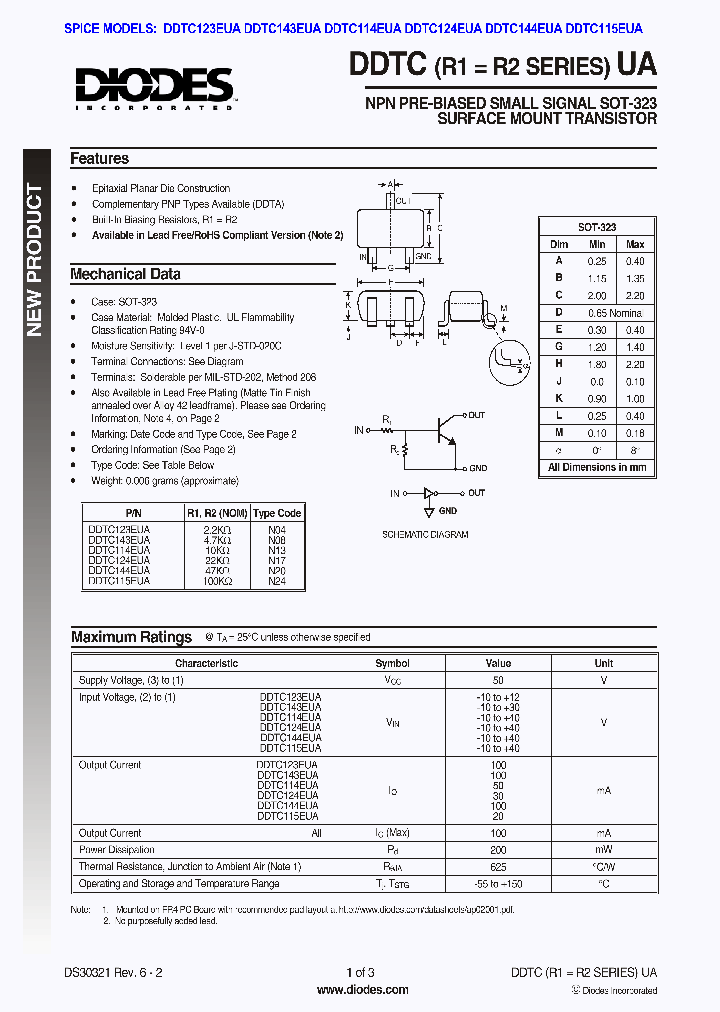 DDTC144EUA-13_6855838.PDF Datasheet