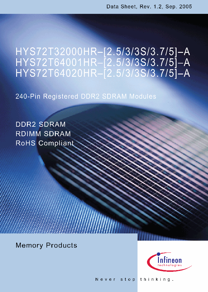 HYS72T64020HR-5-A_6873857.PDF Datasheet