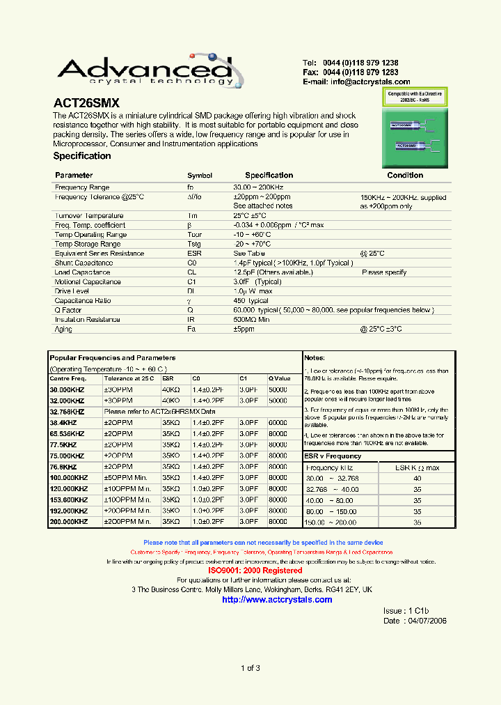 ACT26SMX_6954503.PDF Datasheet