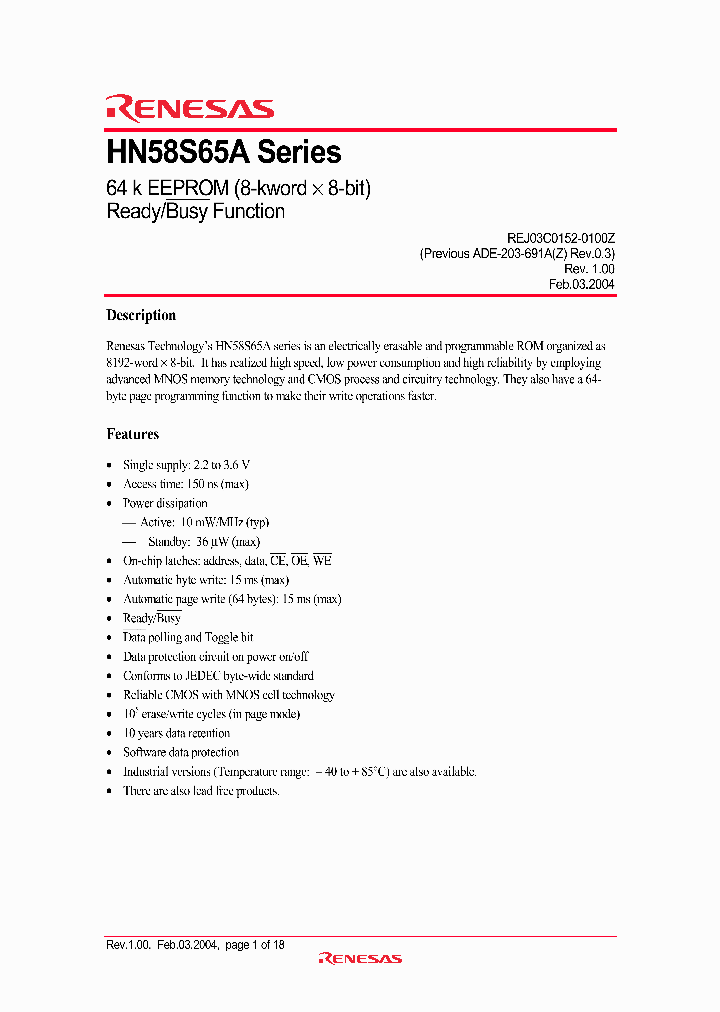 HN58S65AT-15E_6885067.PDF Datasheet