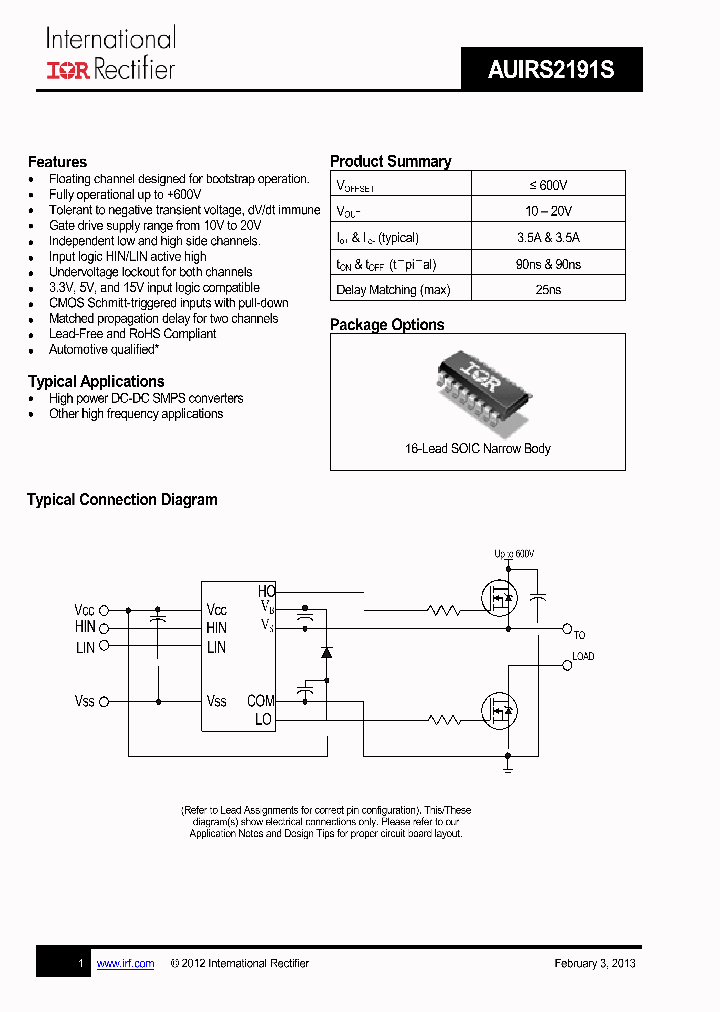 AUIRS2191S_6956898.PDF Datasheet