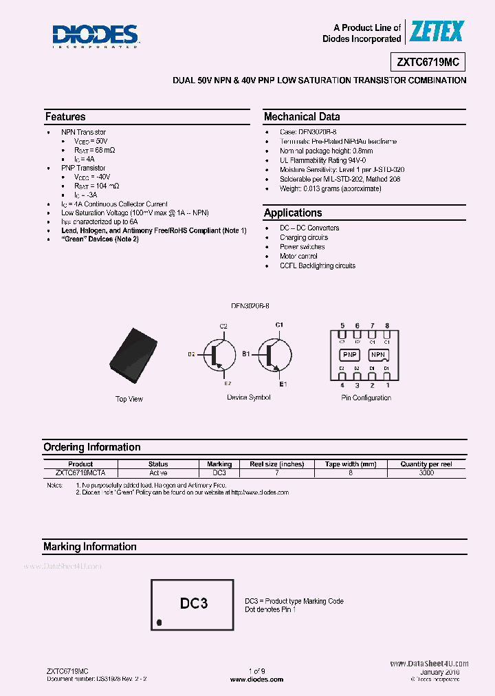 ZXTC6719MC_6958896.PDF Datasheet