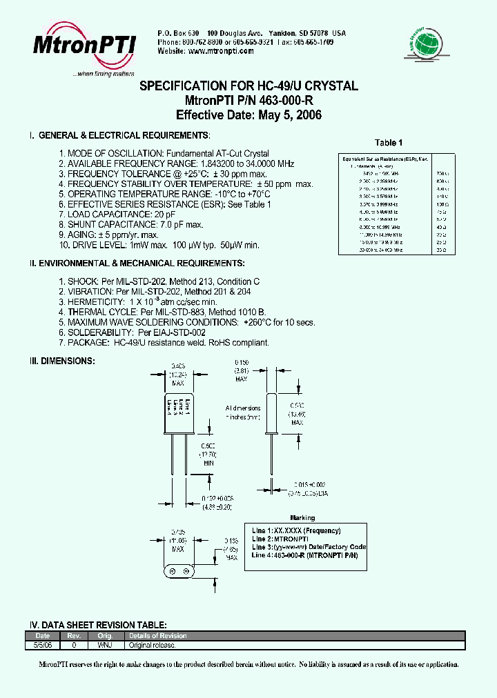 463-000-R-9600MHZ_6920796.PDF Datasheet