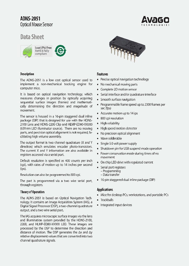 ADNS-2051_6924915.PDF Datasheet
