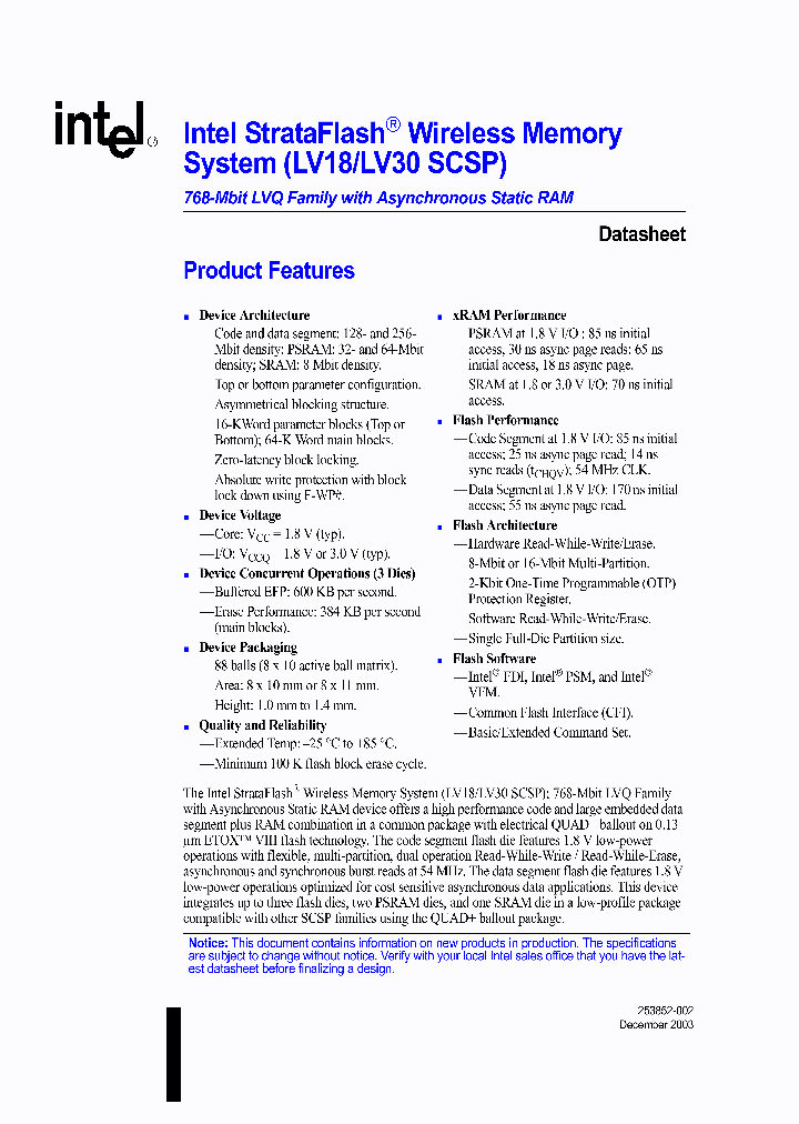 RD38F3040L0YBQ0_6932125.PDF Datasheet