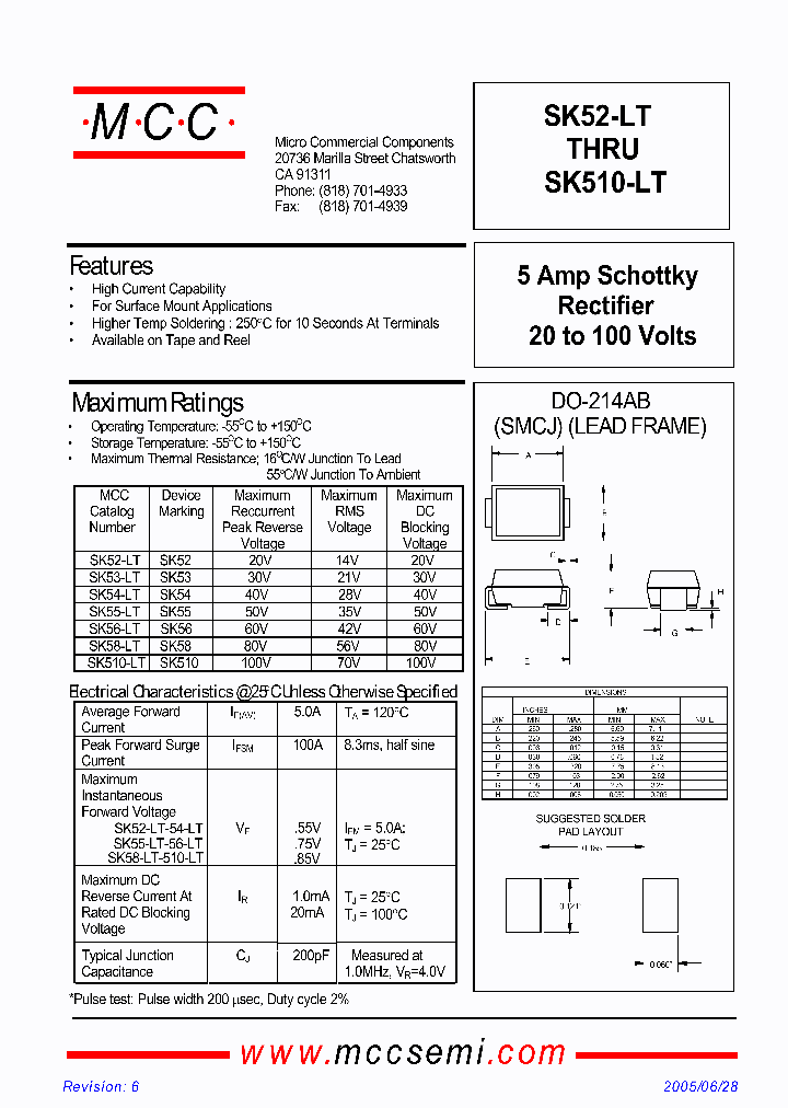 SK510-LT_6938391.PDF Datasheet