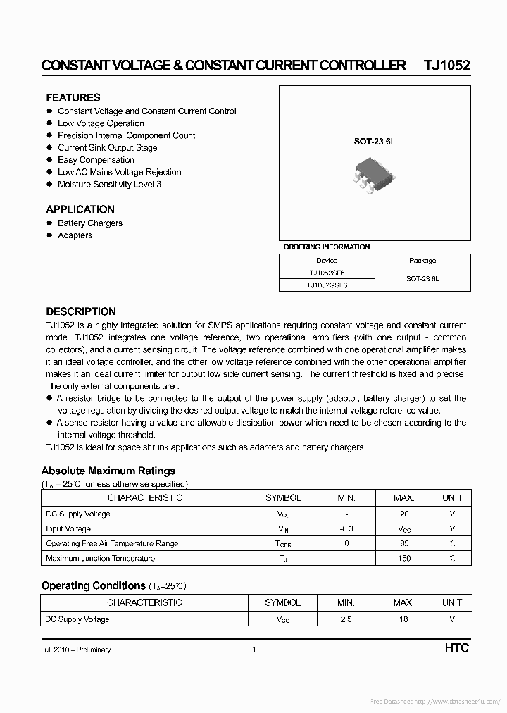 TJ1052_6964938.PDF Datasheet