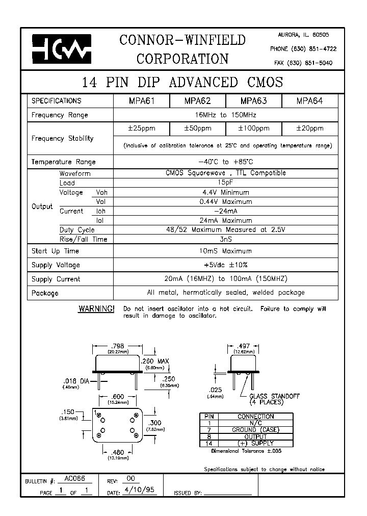MPA64_6976124.PDF Datasheet