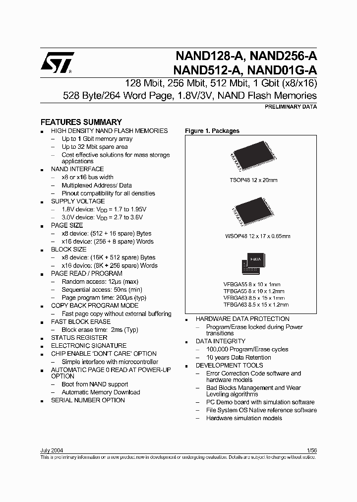 NAND512W3A3AN1E_6978008.PDF Datasheet