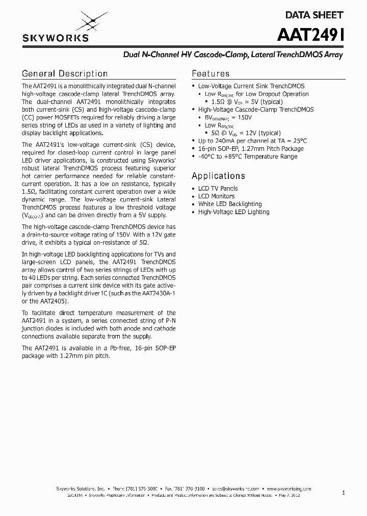 AAT2491_6989190.PDF Datasheet