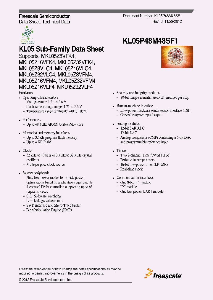 MKL05Z32VLF4_6990849.PDF Datasheet