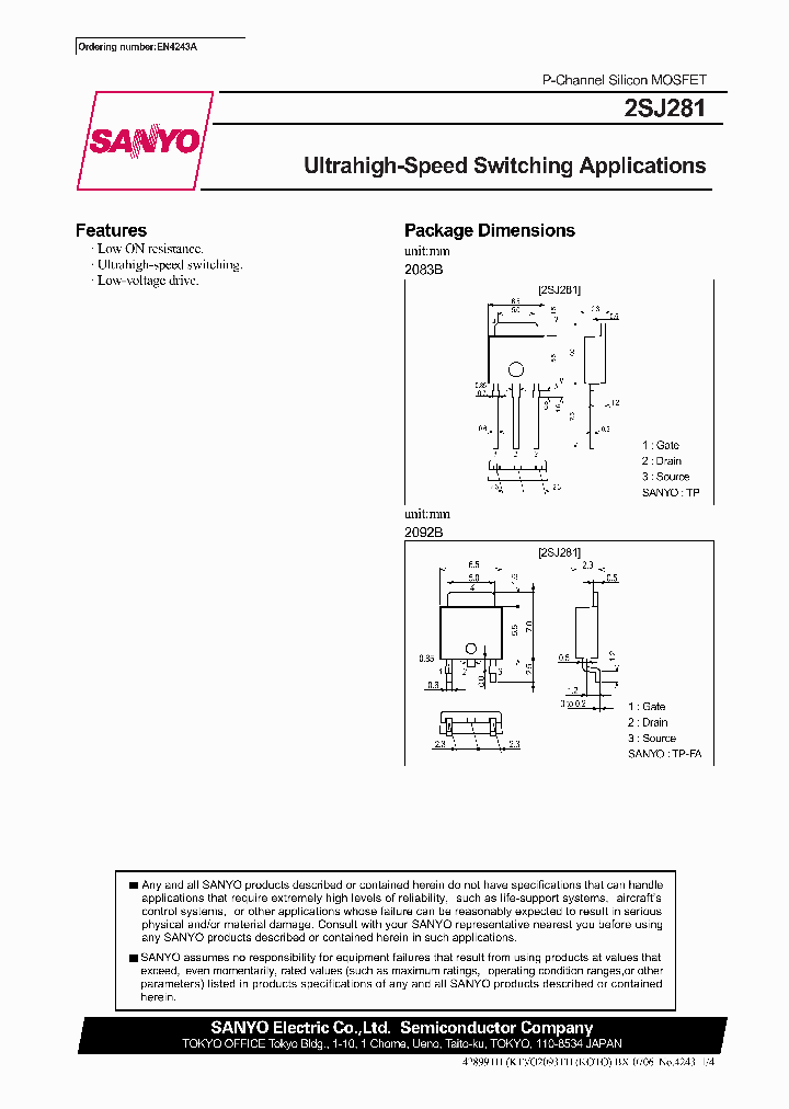 2SJ281_6991837.PDF Datasheet