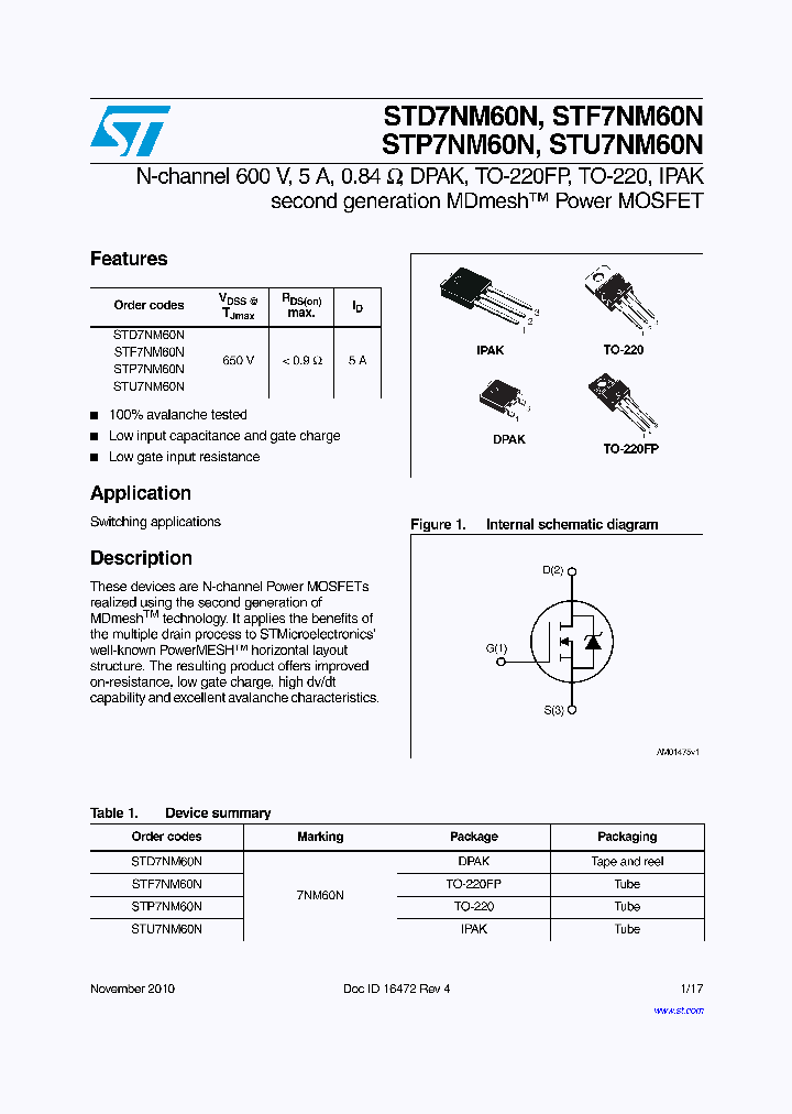 STD7NM60N_6997148.PDF Datasheet