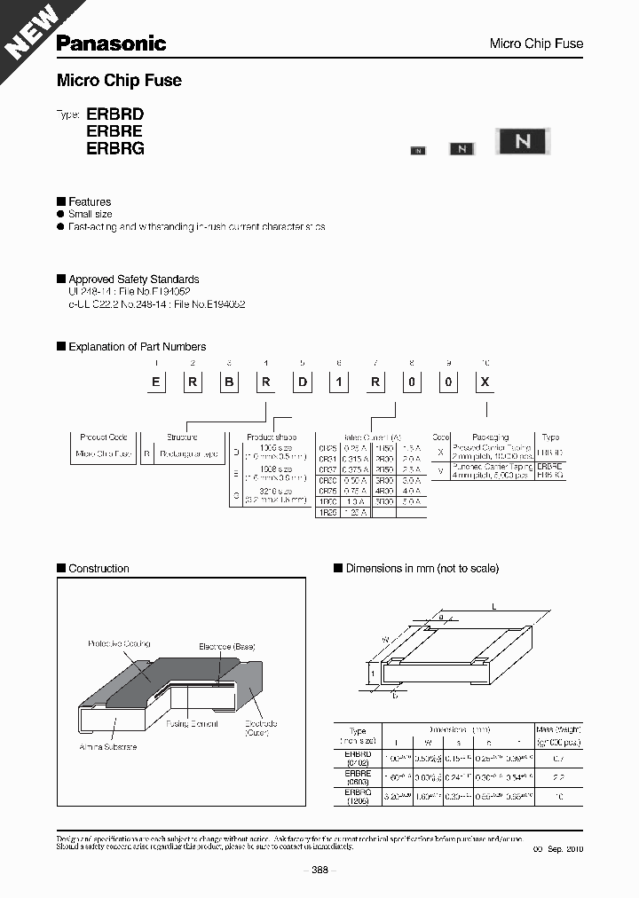 ERBRG3R00V_6998629.PDF Datasheet