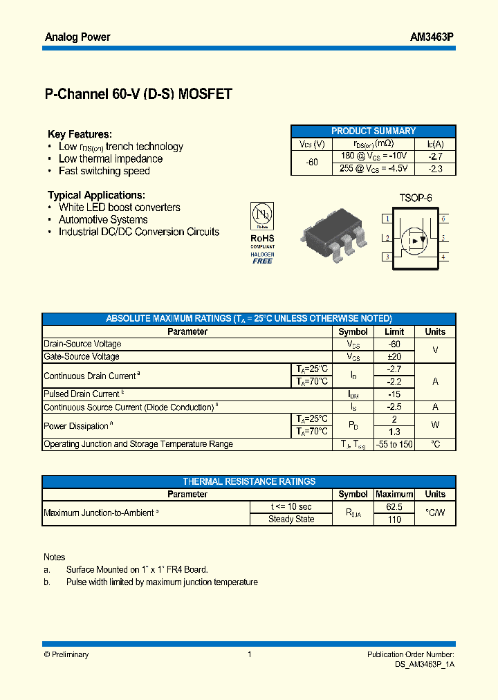 AM3463P_7000318.PDF Datasheet