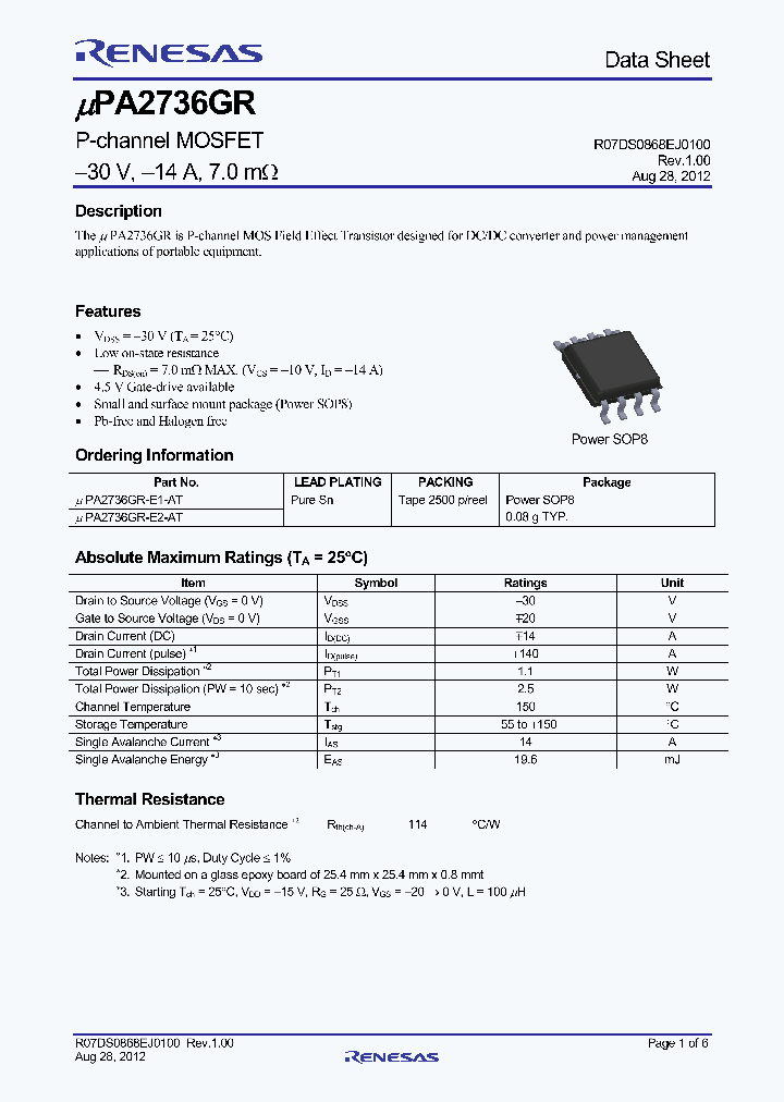 UPA2736GR-E1-AT_7085746.PDF Datasheet