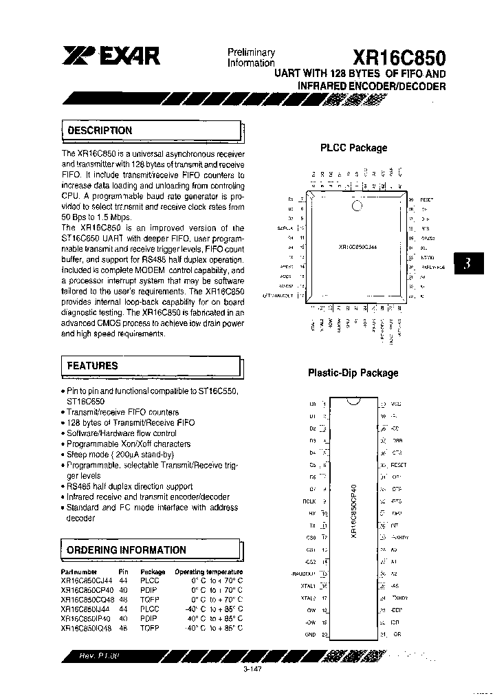 XR16C850CP40_7096937.PDF Datasheet