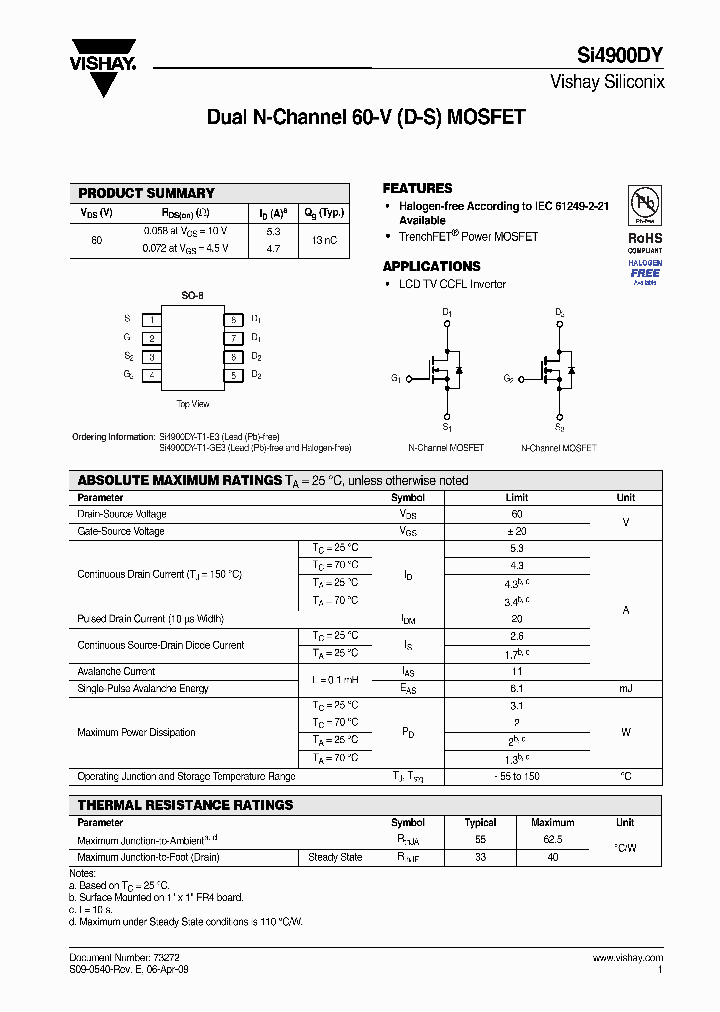 SI4900DY-T1-E3_7103201.PDF Datasheet