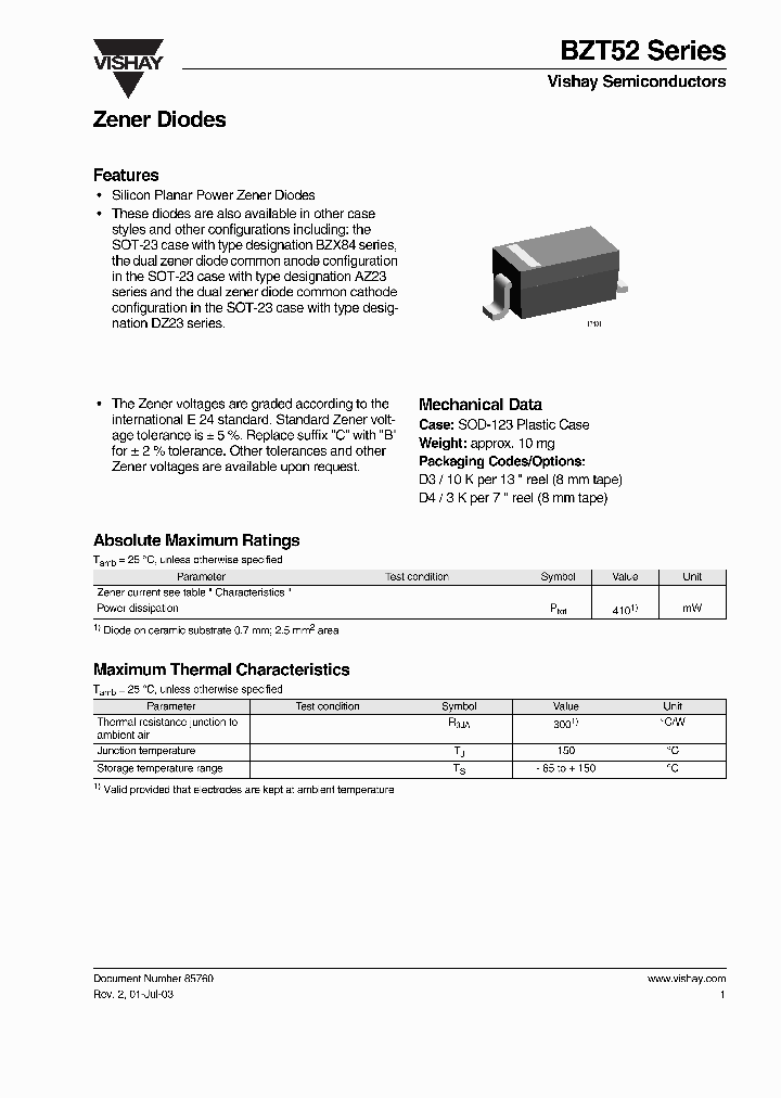 BZT52B16-D4_7109833.PDF Datasheet