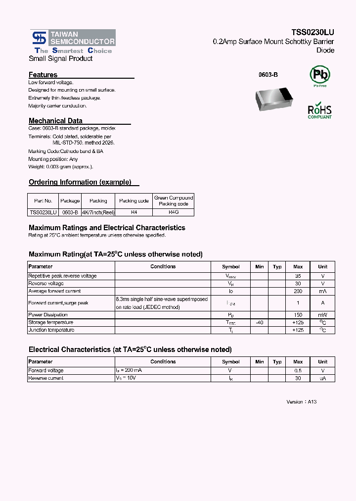 TSS0230LU_7118713.PDF Datasheet