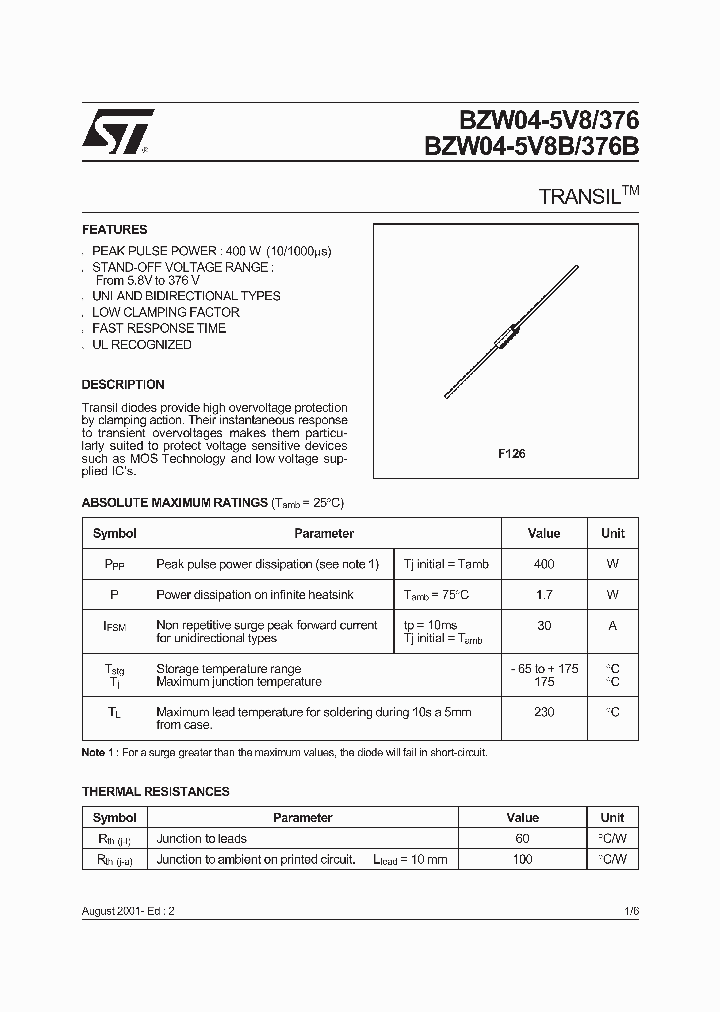 BZW04-20B_7126885.PDF Datasheet