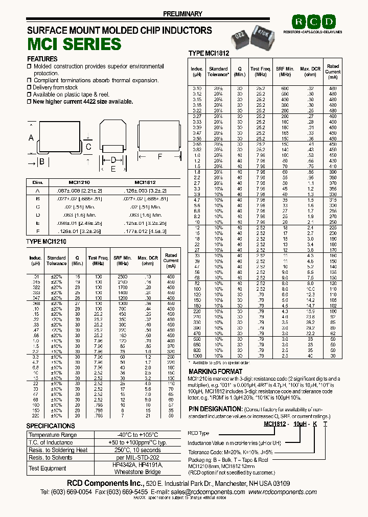 MCI-1210033UHMT_7133523.PDF Datasheet