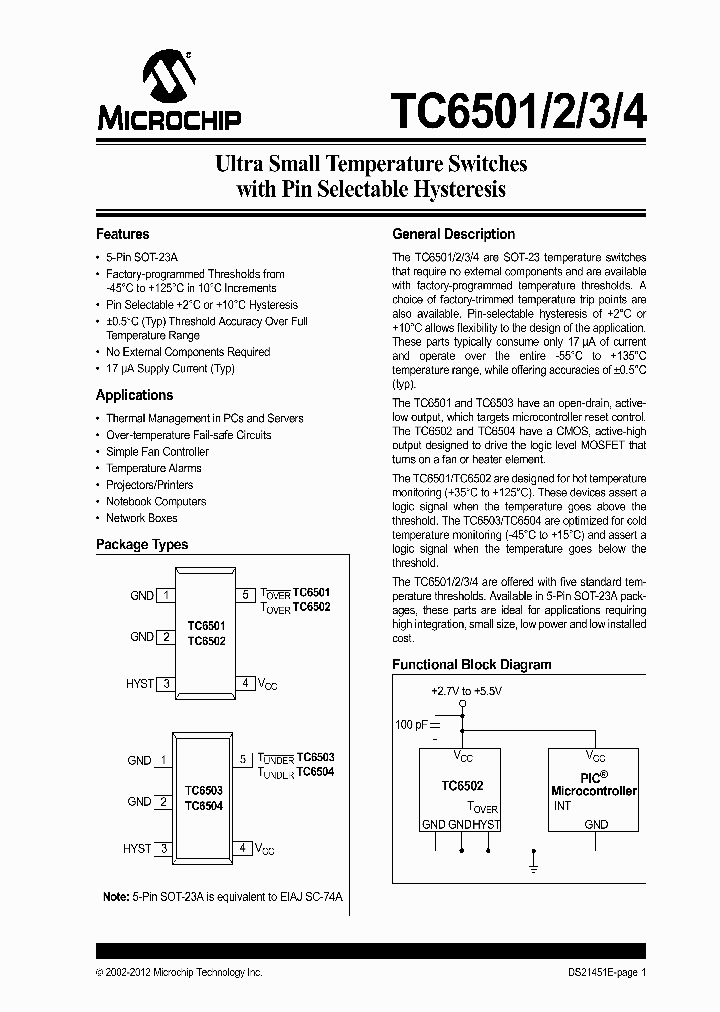 TC6501P095VCTTR_7138238.PDF Datasheet