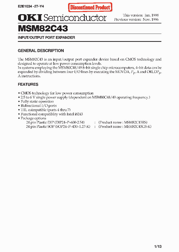 MSM82C43GS-K_7150705.PDF Datasheet