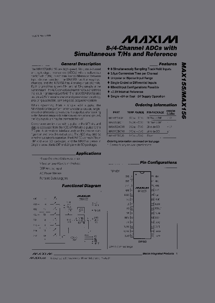 MAX156_7166148.PDF Datasheet