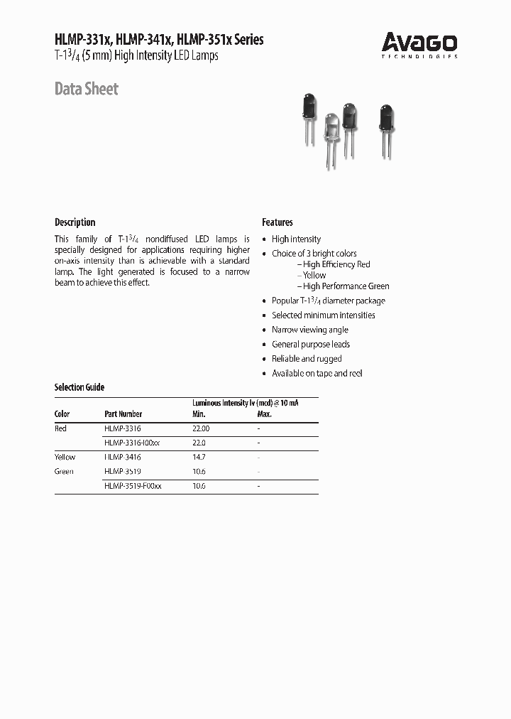 HLMP-3519-F00XX_7177414.PDF Datasheet