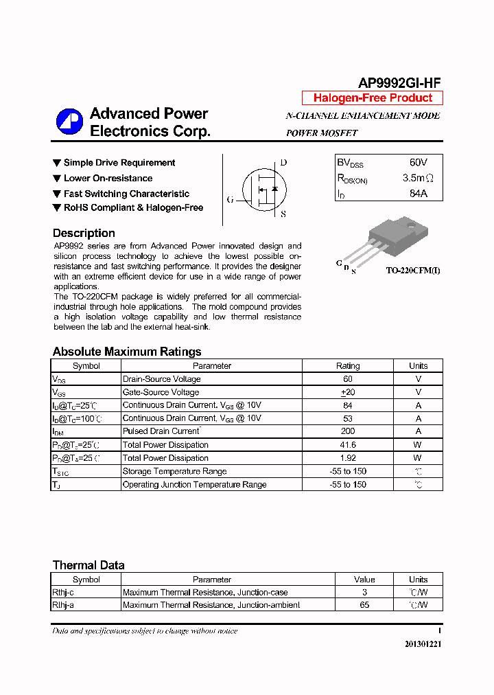 AP9992GI-HF_7217634.PDF Datasheet