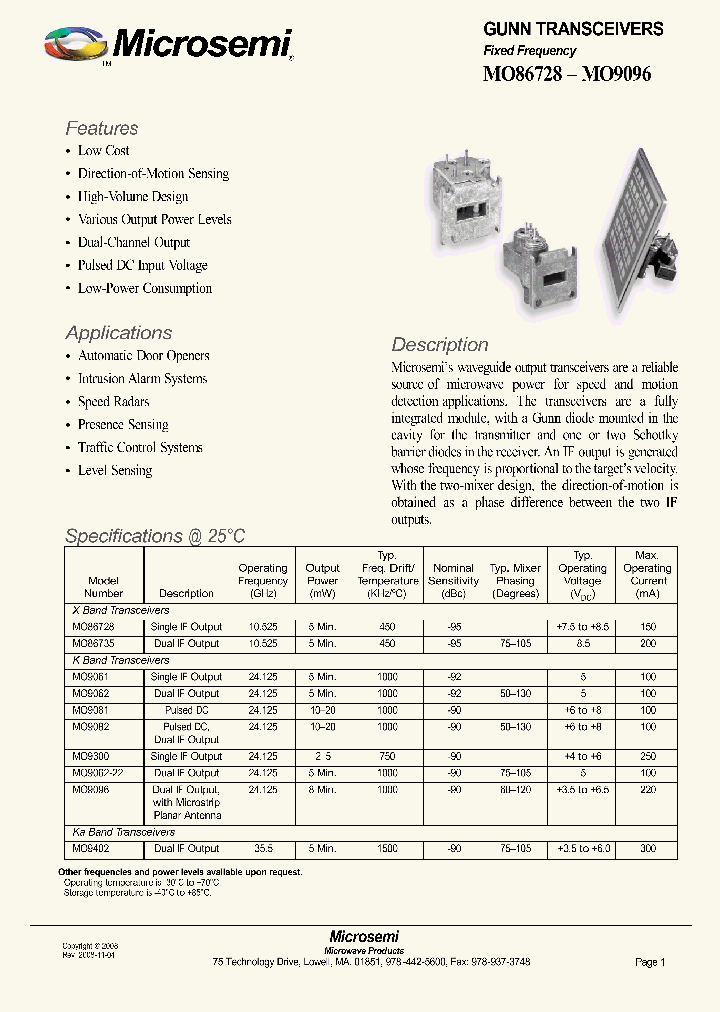 MO9300_7231950.PDF Datasheet