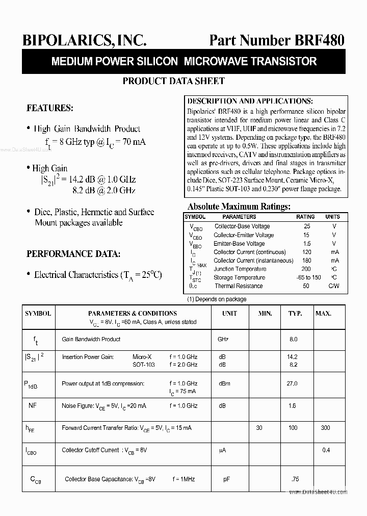 BRF480_7239020.PDF Datasheet