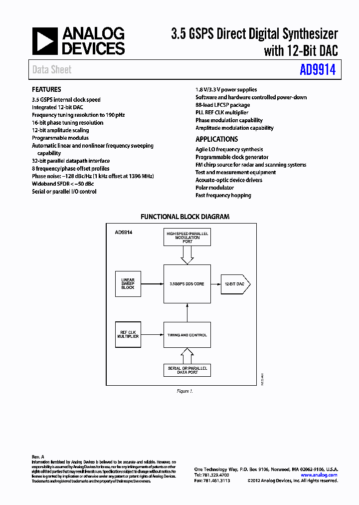 AD9914BCPZ_7243309.PDF Datasheet