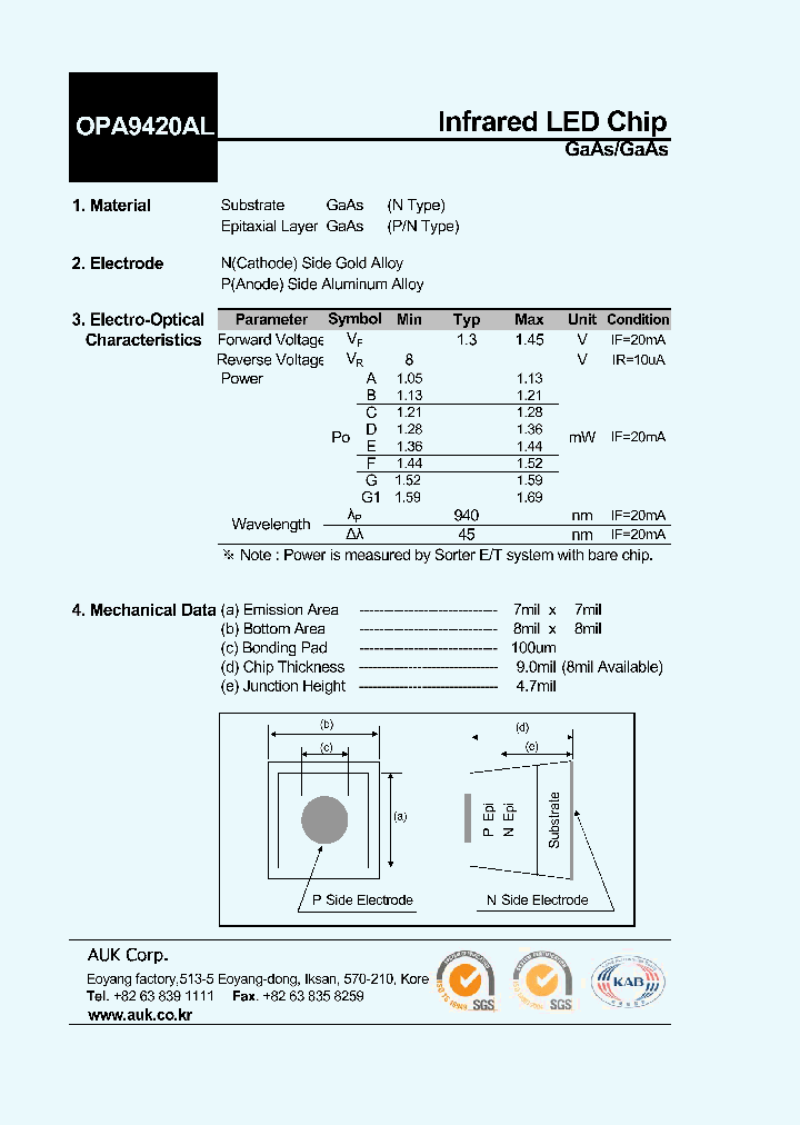 OPA9420AL_7244371.PDF Datasheet