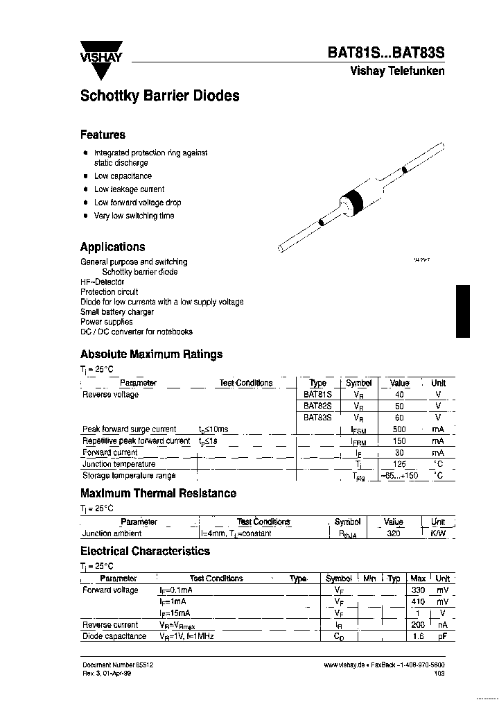 BAT83S_7251389.PDF Datasheet