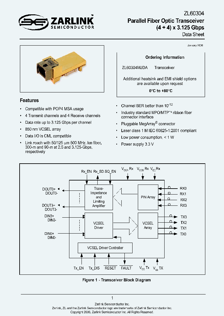 ZARLINKSEMICONDUCTORINC-ZL60304MJDA_7298182.PDF Datasheet