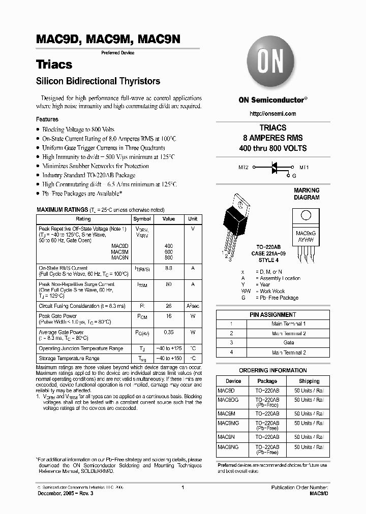 MAC9D_7303242.PDF Datasheet